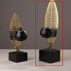 Electroplated Metal Candle Holder