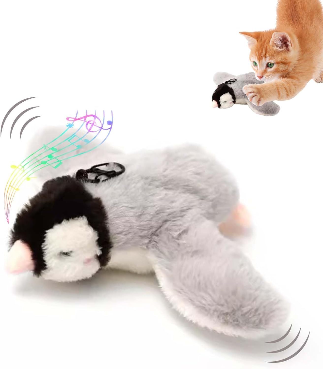 Interactive Chirping Bird Cat Toy