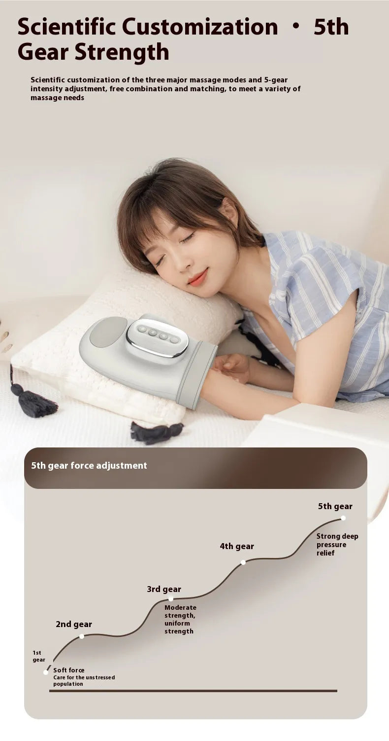 PulseRelief™ Rechargeable Hand Massager