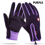 Waterproof Winter Gloves Touch Screen For Multi-Activities, Compatible With Touch Screen