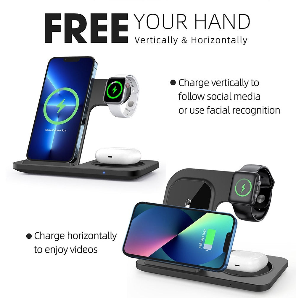 3 In 1 Wireless Charging Station