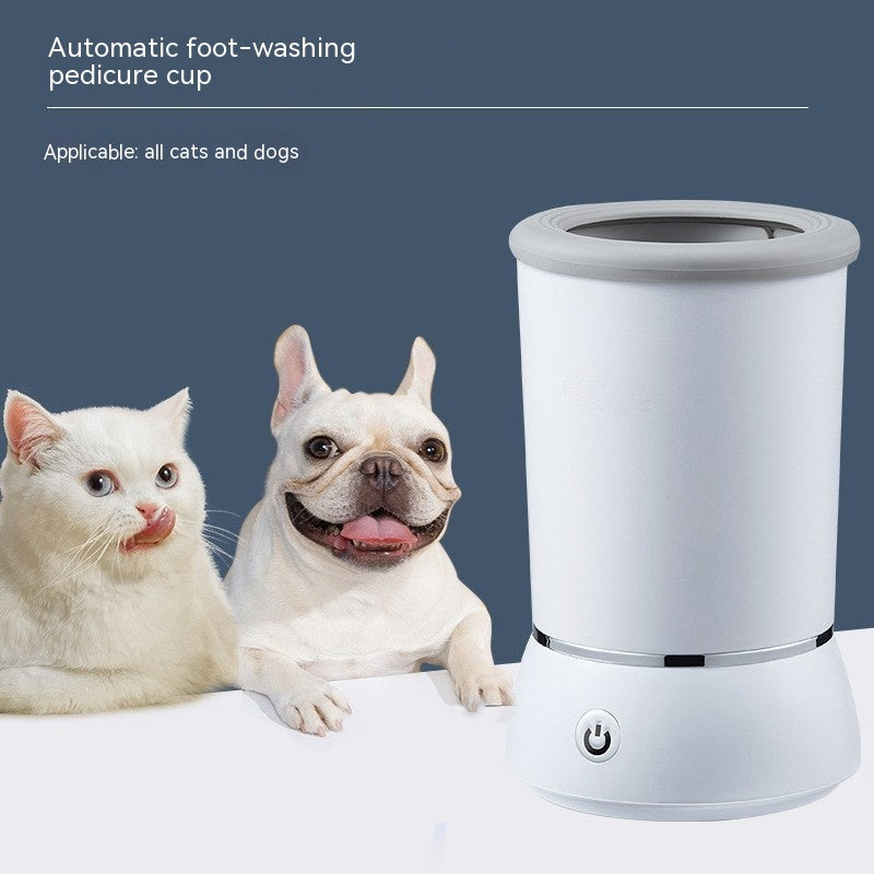 New Pet Automatic Foot Washing Dogs And Cats