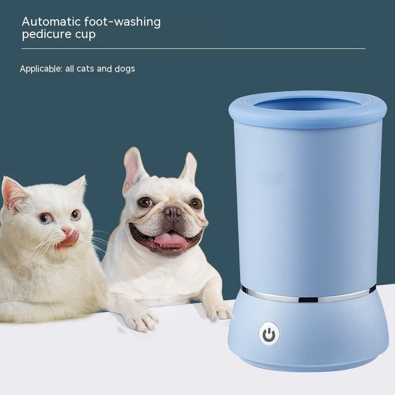 New Pet Automatic Foot Washing Dogs And Cats
