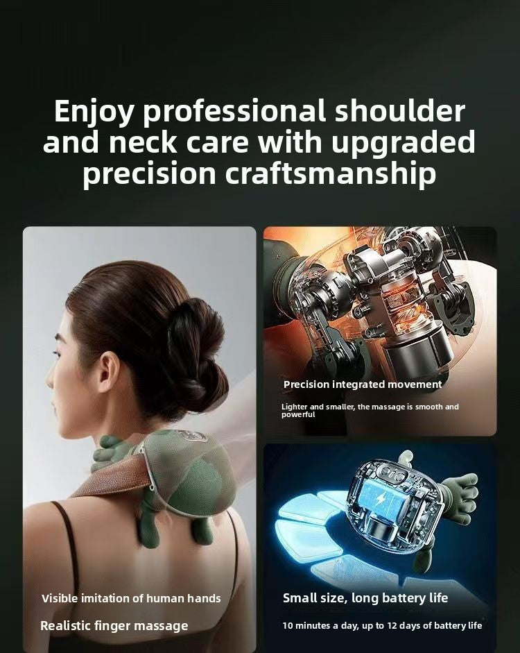 The GripFlex™ Smart Neck & Shoulder Electronic Massager