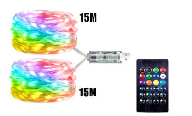 Christmas Tree DIY Remote Control Lighting Colors