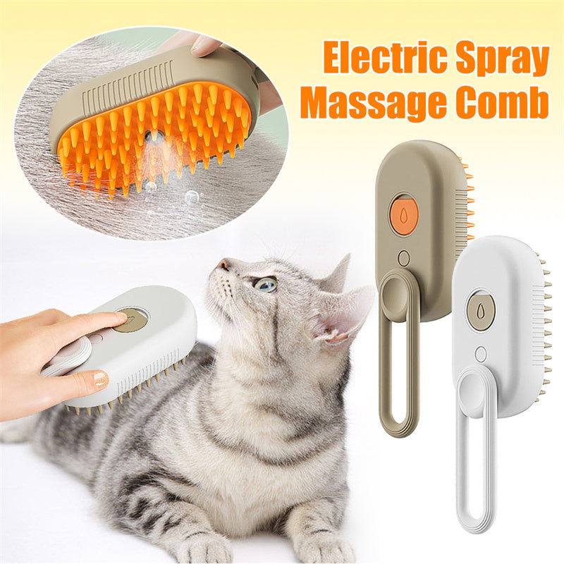 3 in 1 Electric Steamy Pet Brush