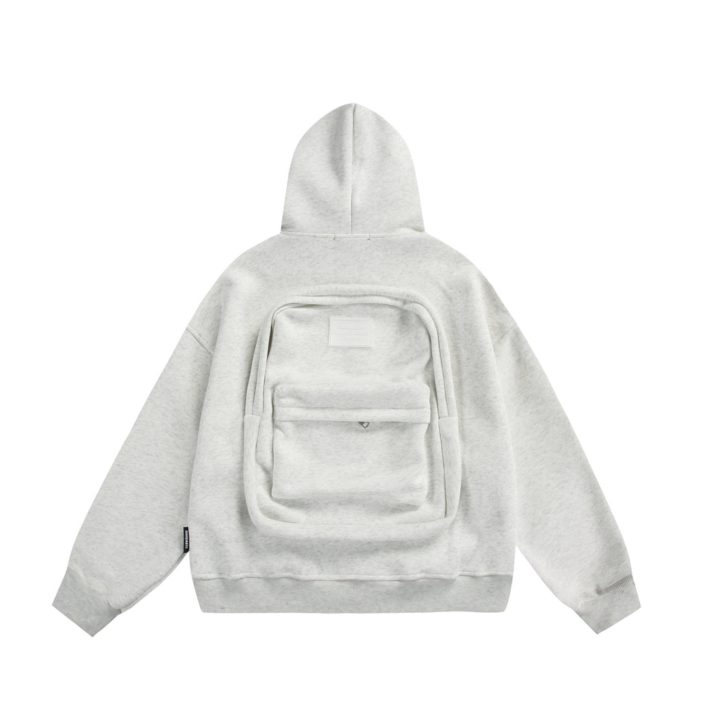 The Trending Full-Zip Unisex Light Weight Hoodie with Portable Travel Backpack