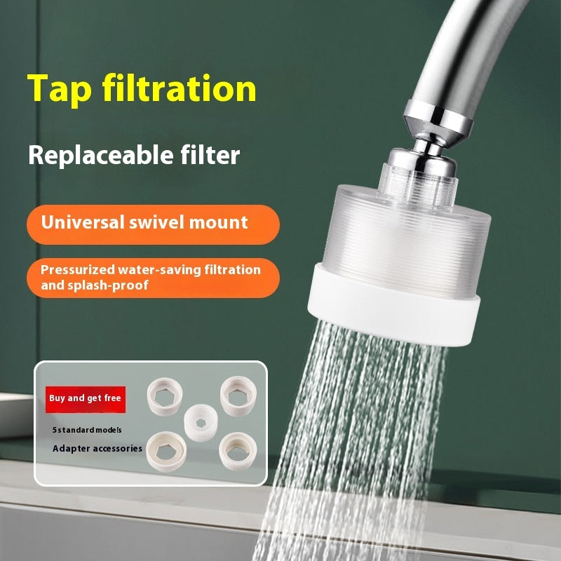 Faucet Filter Kitchen Tap Water Filter Splash-proof Purifier