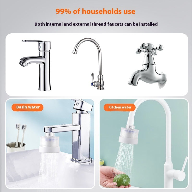 Faucet Filter Kitchen Tap Water Filter Splash-proof Purifier
