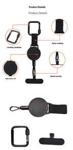 SecureGrip™ Anti-Theft Retractable Phone Strap