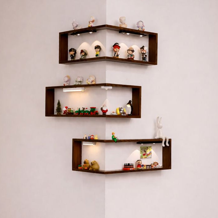 LumaCorner Wall Corner Shelves