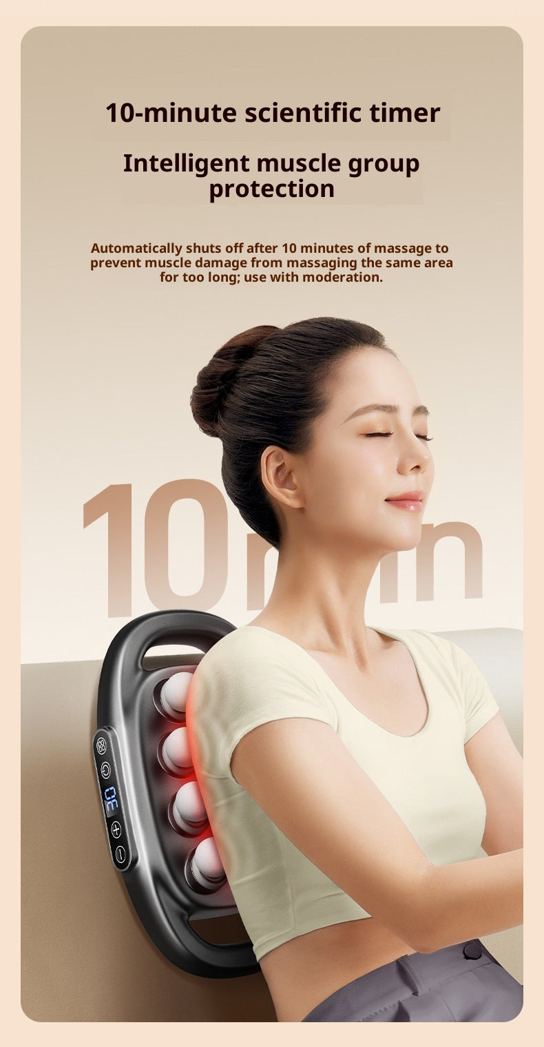 DeepRelief™ Pro 6-8-16 Head & Body Massager