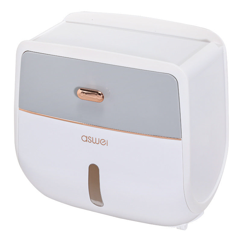 Portable Bathroom Tissue Box & Toilet Paper
