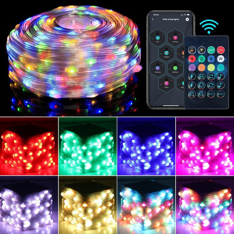 Christmas Tree DIY Remote Control Lighting Colors