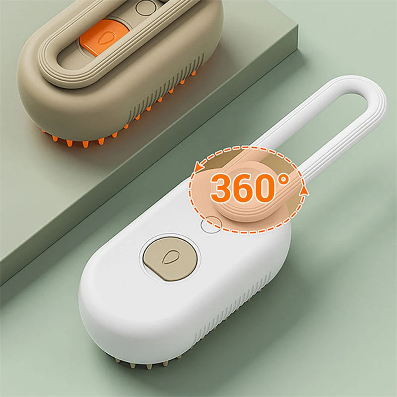 3 in 1 Electric Steamy Pet Brush