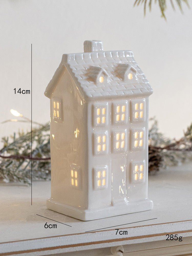 Christmas Decoration Ceramic Small Houses